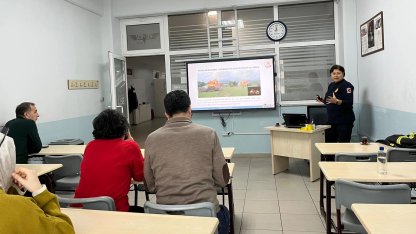 Kocaeli’nde Bilgievleri personeline yangın güvenliği eğitimi