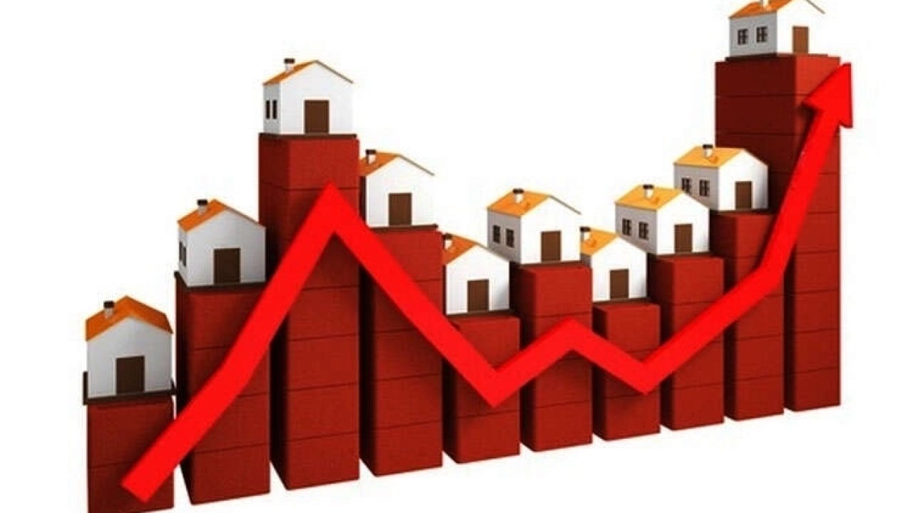 Konut Fiyat Endeksi yıllık artsa da reelde geriledi
