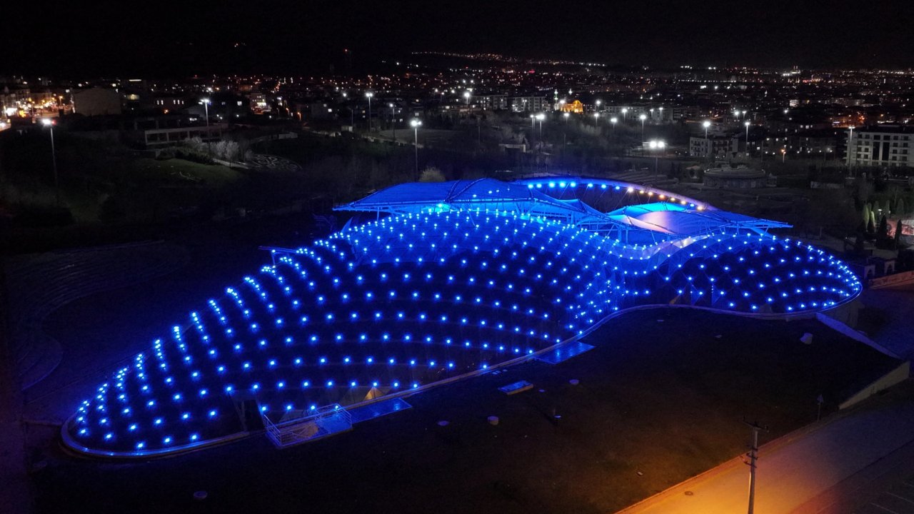 Konya Büyükşehir'den 'mavi' farkındalık