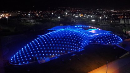 Konya Büyükşehir'den 'mavi' farkındalık