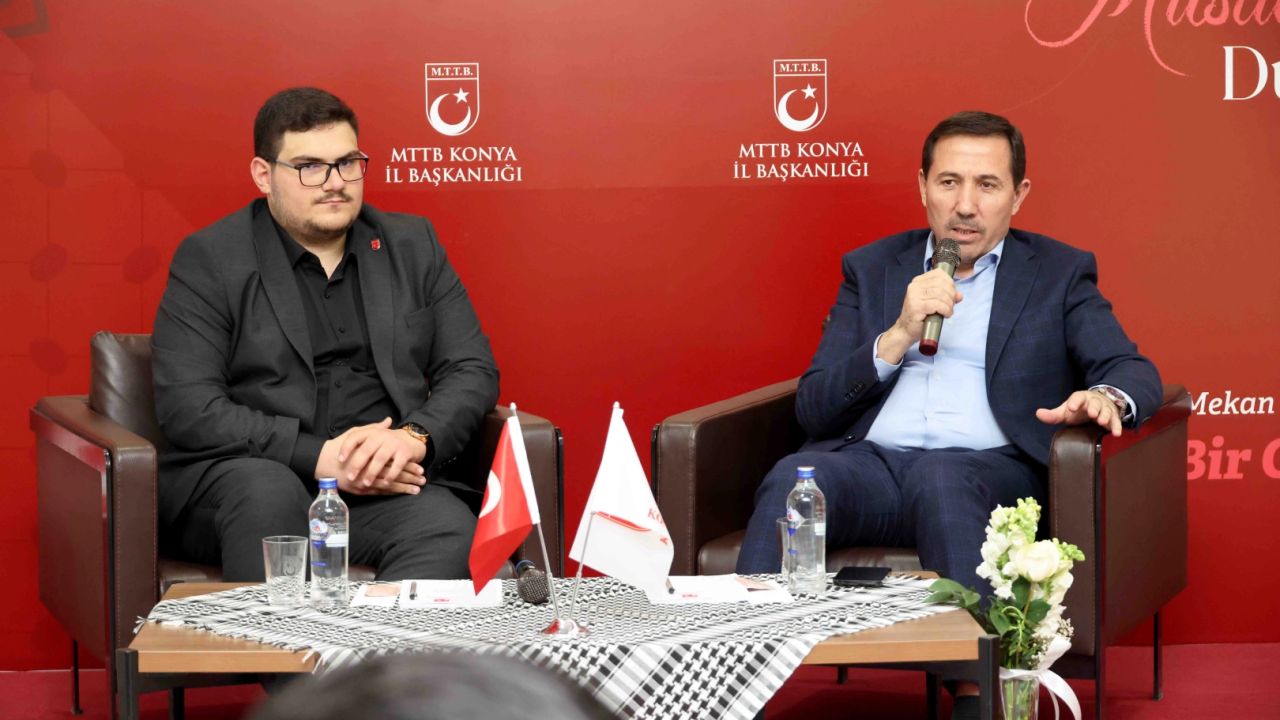 Konya Karatay'da Başkan Kılca MTTB'li gençlerle buluştu