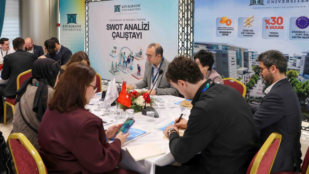 Konya Karatay'da Fizyoterapi ve Rehabiltasyon Çalıştayı