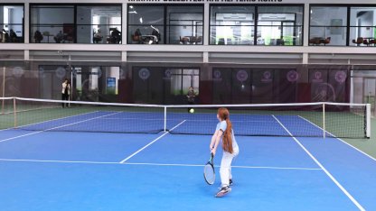Konya Karatay'da 'İl Birinciliği Tenis Turnuvası' heyecanı