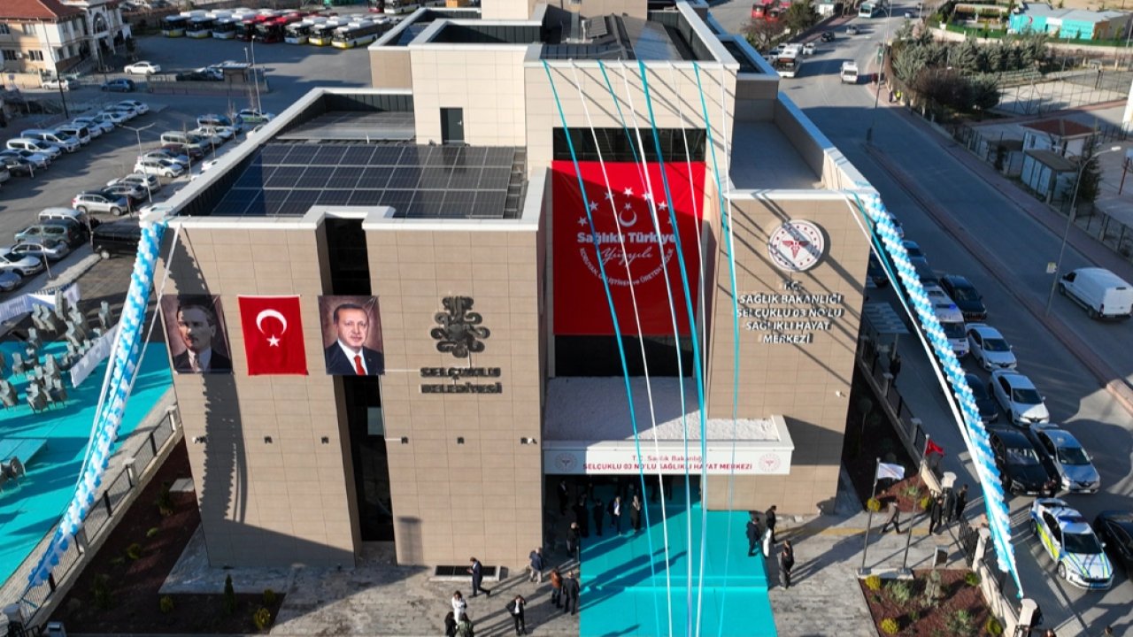 Konya Selçuklu'da Dünya Sağlık Günü'nde anlamlı açılış