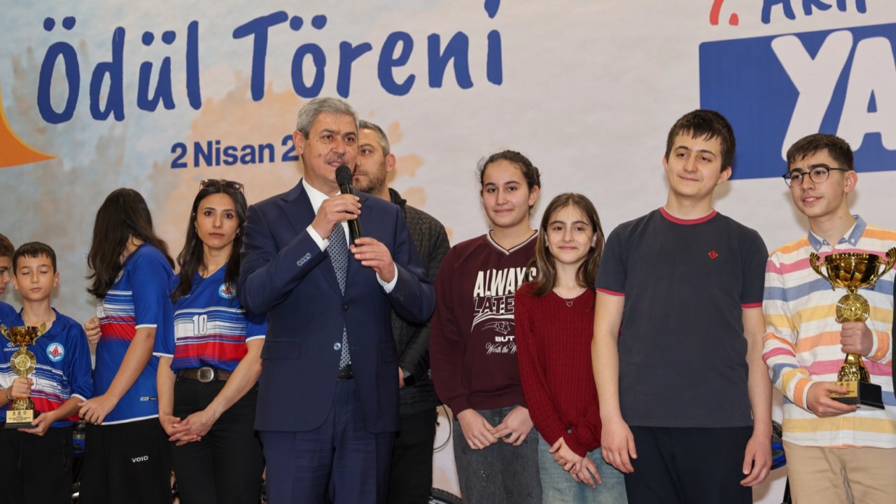 Konya Selçuklu'da ödüller sahiplerini buldu