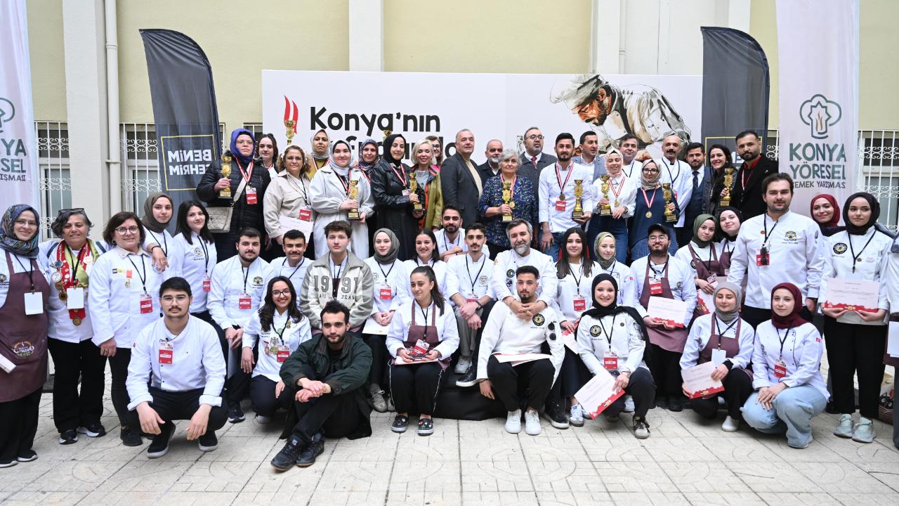 Konya yöresel yemek yarışması tamamlandı