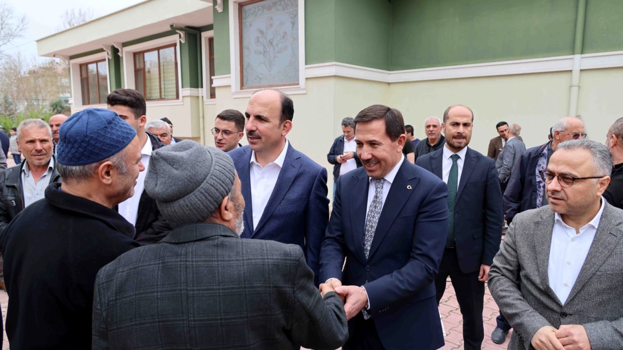 Konya'da başkanlar vatandaşla buluştu