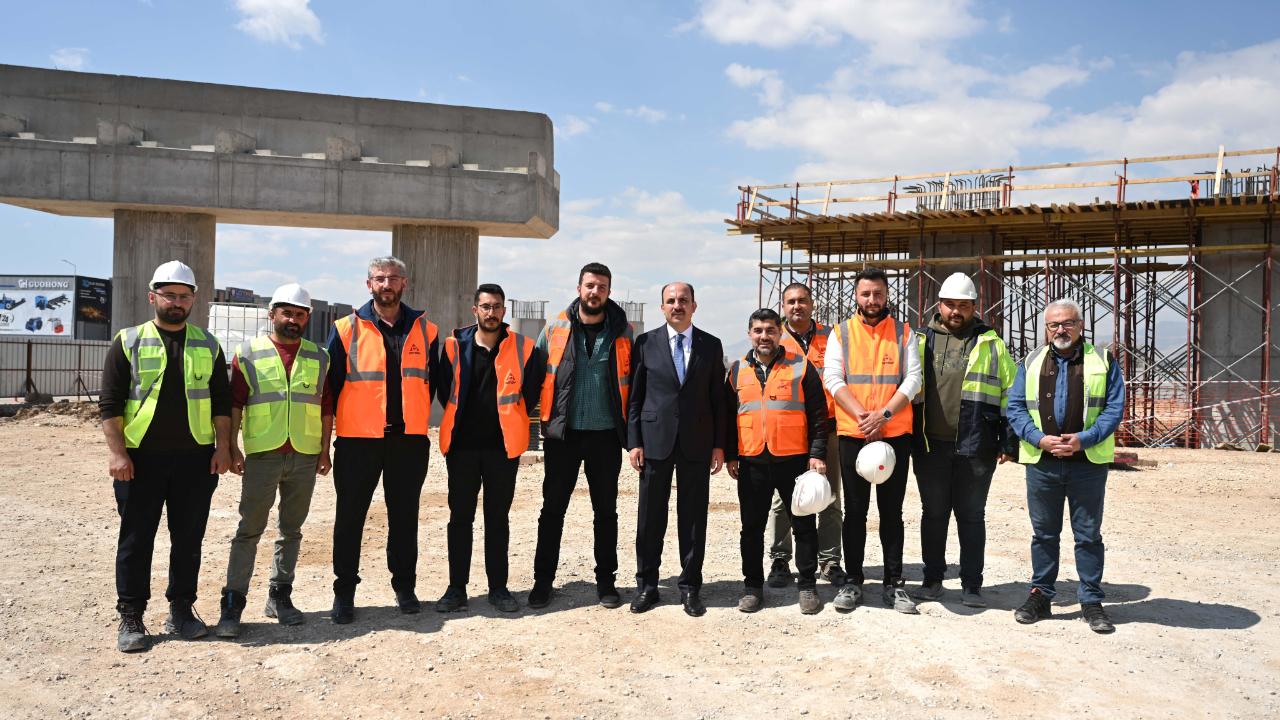 Konya’da TÜMOSAN Kavşağı’nda çalışmalar sürüyor