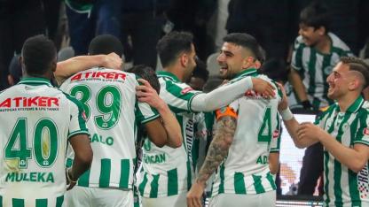 Konyaspor durdurulamıyor 2-1