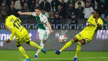 Konyaspor yarı finalde 1-0