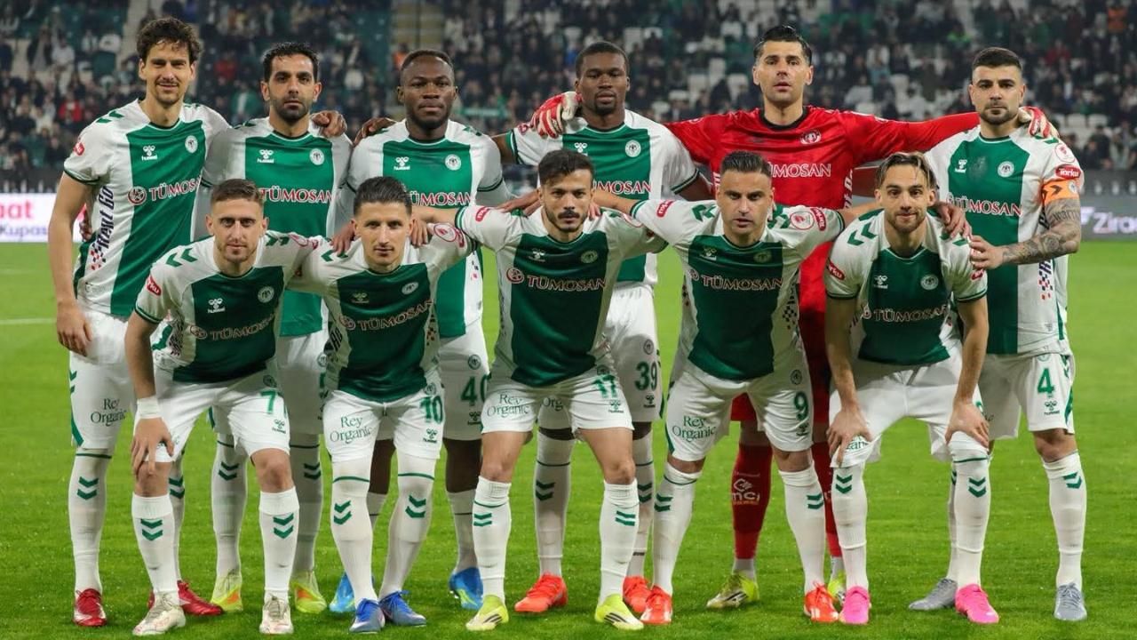 Konyaspor yarı finalde 1-0