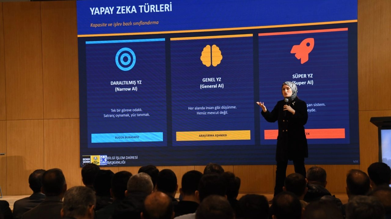 KOSKİ personeline yapay zeka eğitimi