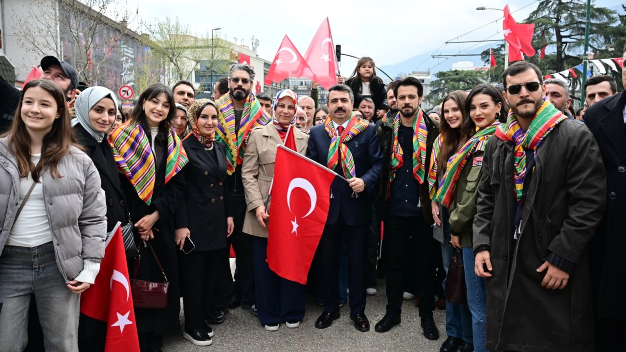 Kuruluş Orhan'ın oyuncuları Bursa'da