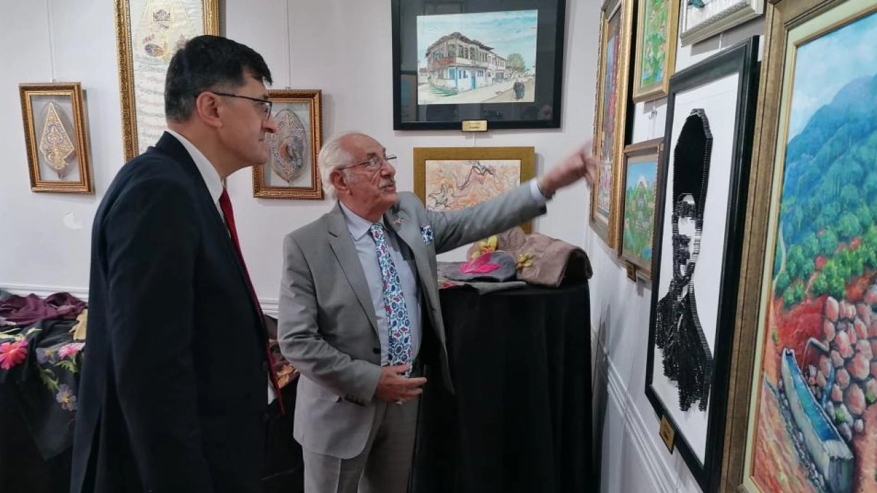 Kütahya'nın sanatsal ve kültürel zenginliği Çanakkale'de sergileniyor