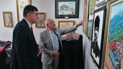 Kütahya'nın sanatsal ve kültürel zenginliği Çanakkale'de sergileniyor