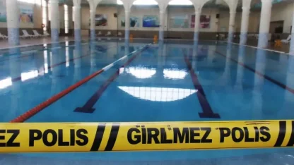 Malatya Belsos yüzme havuzunda talihsiz olay!