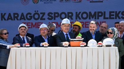 Malatya'da TOKİ Karagöz Spor Kompleksi’ne temel atıldı
