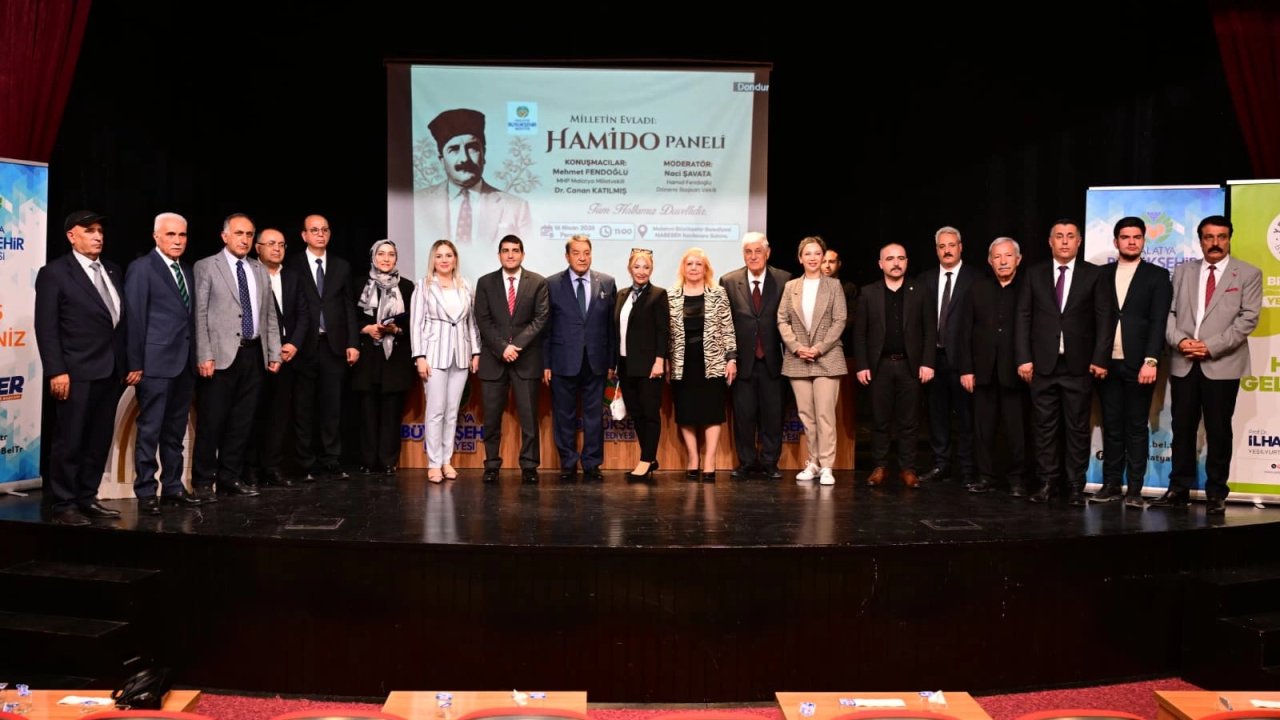 Malatya’nın unutulmaz ismi Hamido panelde anıldı