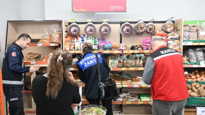 Manisa Büyükşehir’den marketlere sıkı denetim