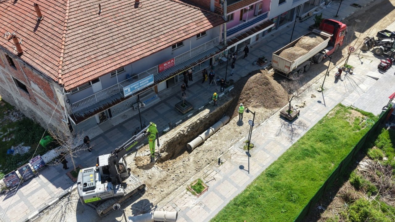 Manisa Selendi’ye modern altyapı hat