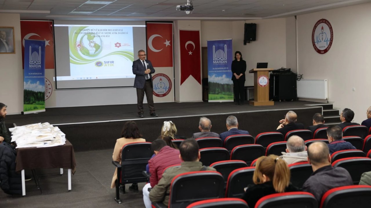 Mardin’de okullara sıfır atık ve çevre eğitimi