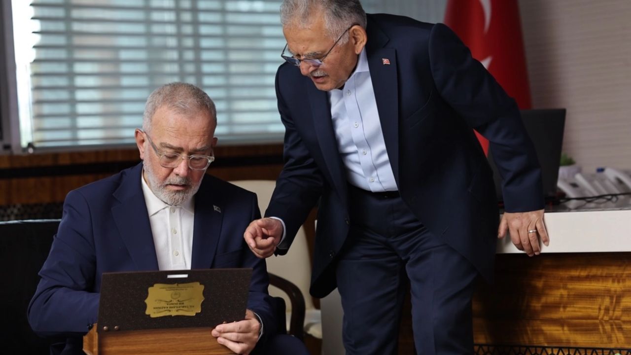 Memduh Büyükkılıç'a anlamlı ziyaret