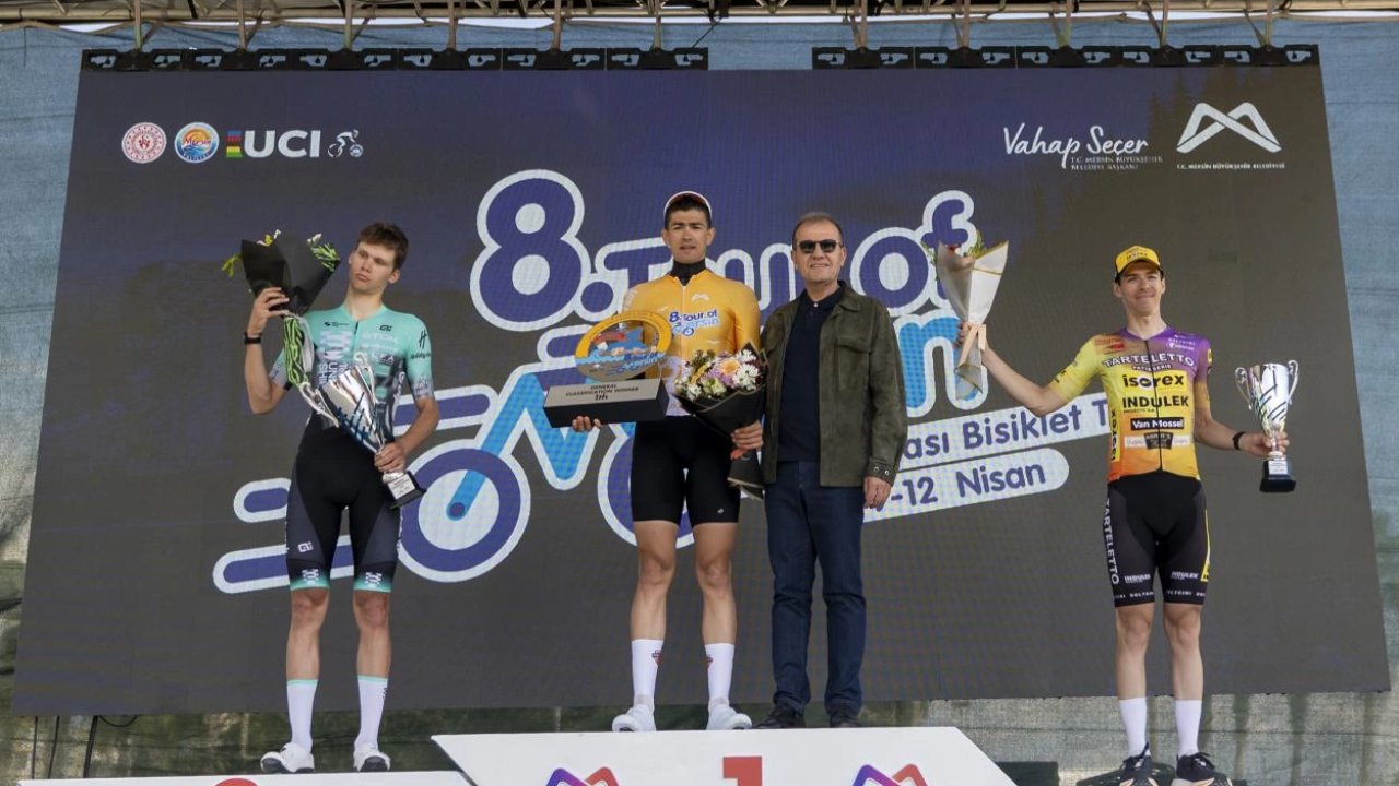 Mersin’de bisiklet turu sona erdi