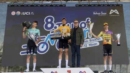 Mersin’de bisiklet turu sona erdi