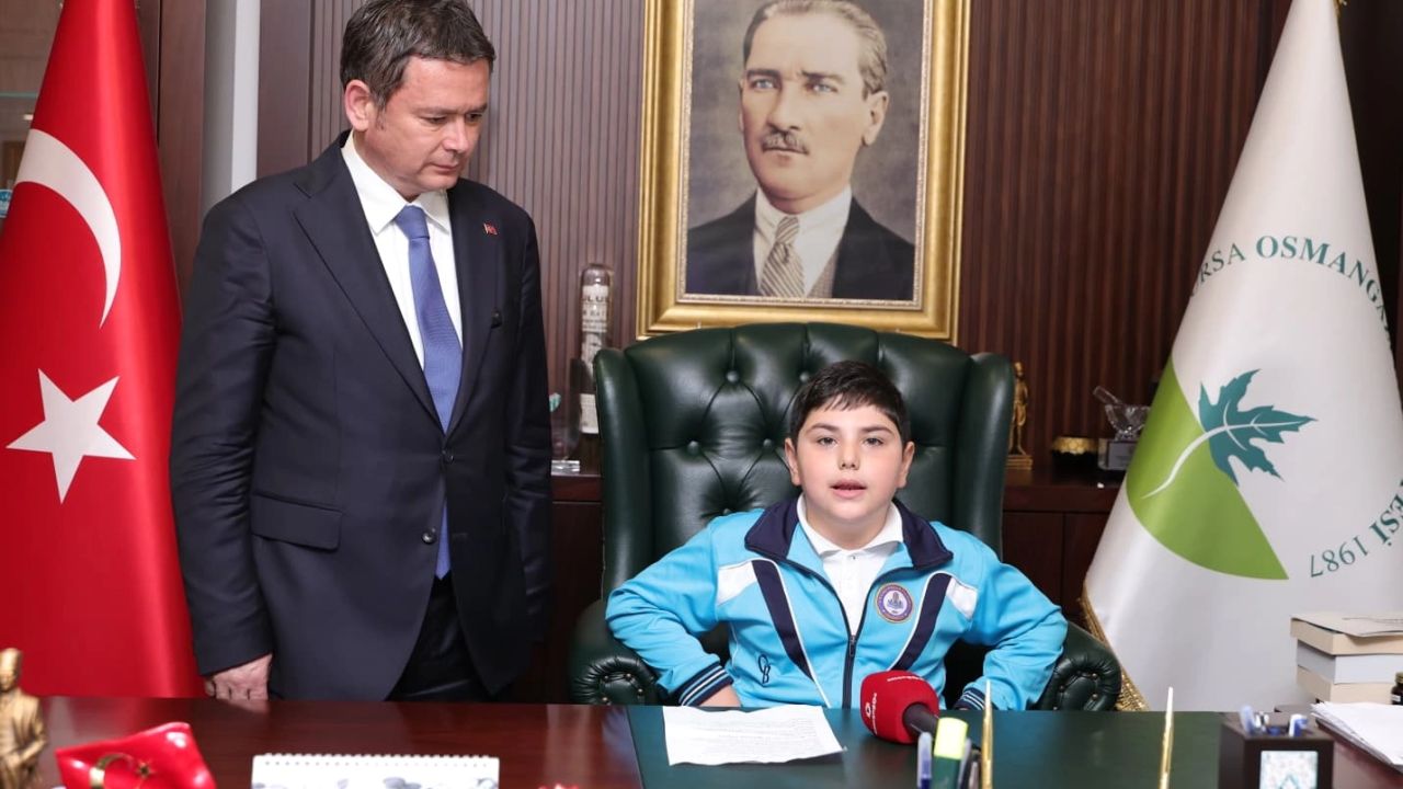 Minik Başkan’dan park talimatı