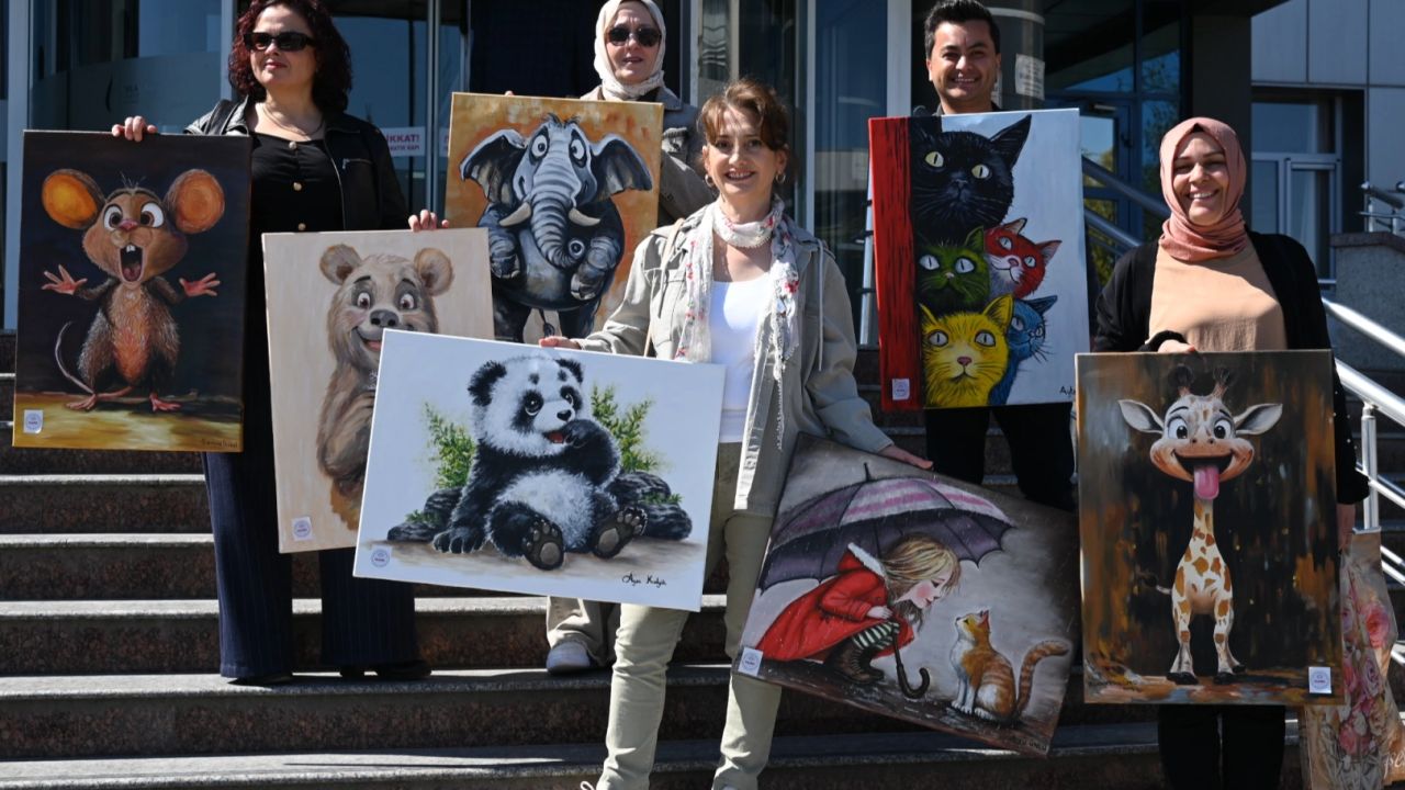 Minik hastalara 23 Nisan morali