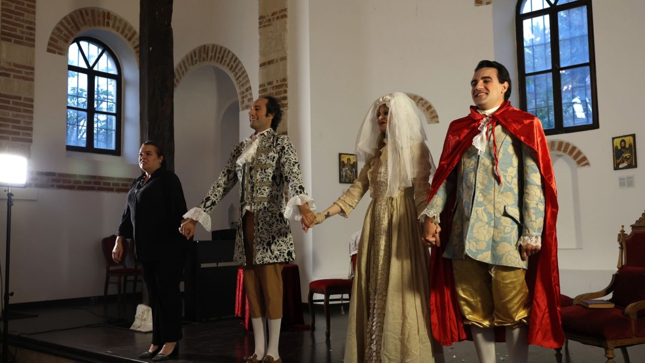 Nilüfer Gölyazı’da “La Serva Padrona” sahnelendi