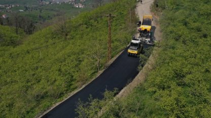 Ordu Altınordu’da grup yolu asfaltlanıyor