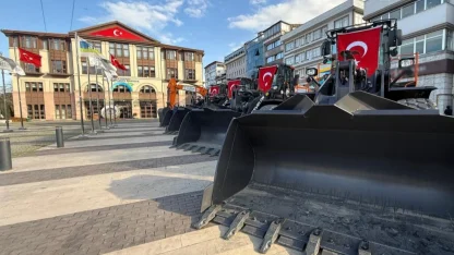 Ordu Büyükşehir araç filosunu güçlendirdi