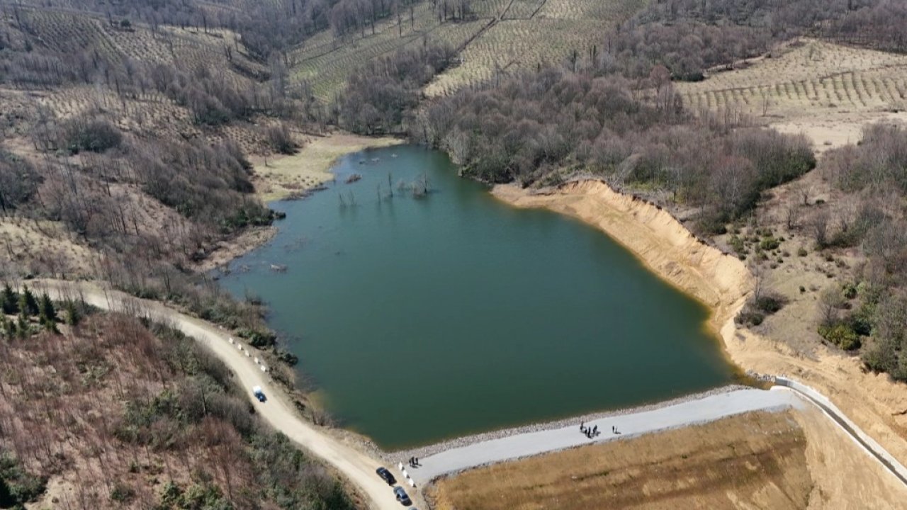 Ordu’da Akören Göleti hizmete açıldı