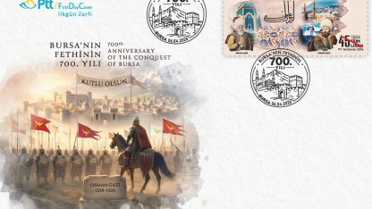 PTT'den Bursa'nın fethine özel anma pulu