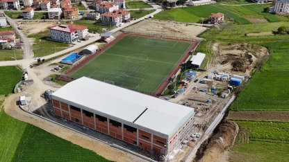 Sakarya Kaynarca’da sportif tesiste sona doğru