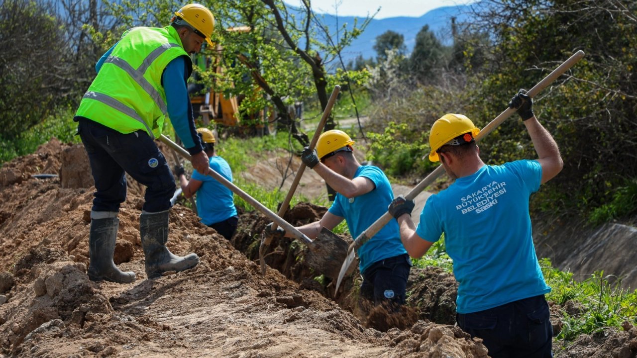Sakarya Pamukova’da alternatif kaynaklar için altyapı çalışması