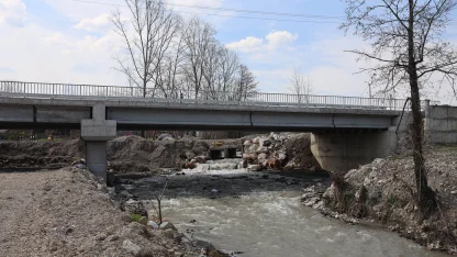 Sakarya'da Karapürçek Mesudiye Köprüsü ile geçişler güvenli hale geldi