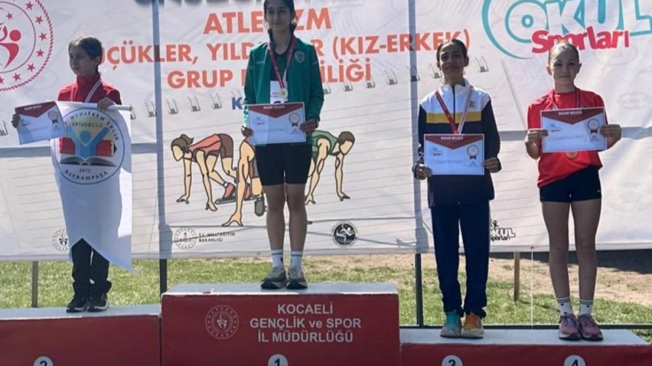 Sakaryalı atletler yarışlara damga vurdu