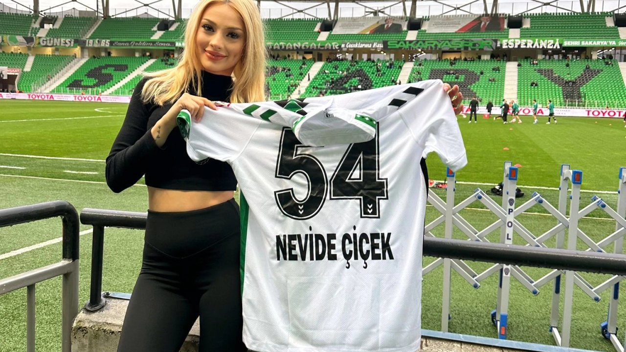 Sakaryaspor’dan Nevide Çiçek’e özel jest!