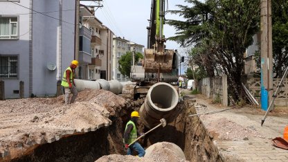 SASKİ’den yeni yağmur suyu hattı