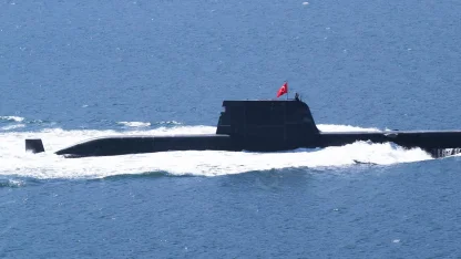 Savunma sanayi güçleniyor.. Yeni denizaltı ilk seferine çıktı