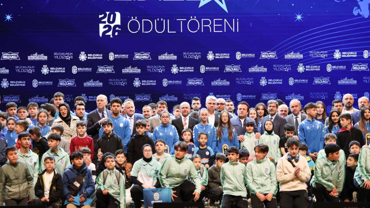 Selçuklu’nun Yıldızları Ödüllerine kavuştu
