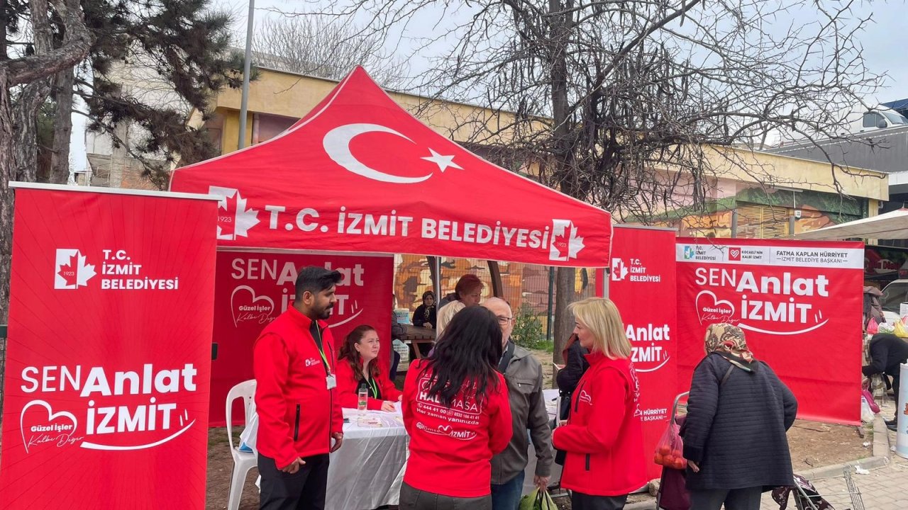 “Sen Anlat İzmit” Perşembe Pazarı'nda