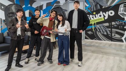 Stüdyo Kültürpark kapılarını Kazakistanlı müzik grubuna açtı