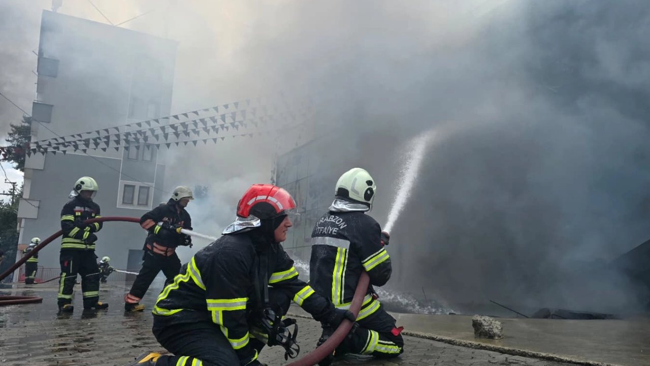 Trabzon İtfaiyesi 10 bin 61 olaya müdahale etti
