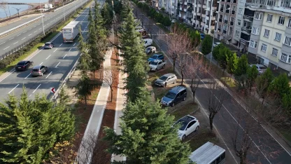 Trabzon'da Sürmene bisiklet yolu hizmete açıldı