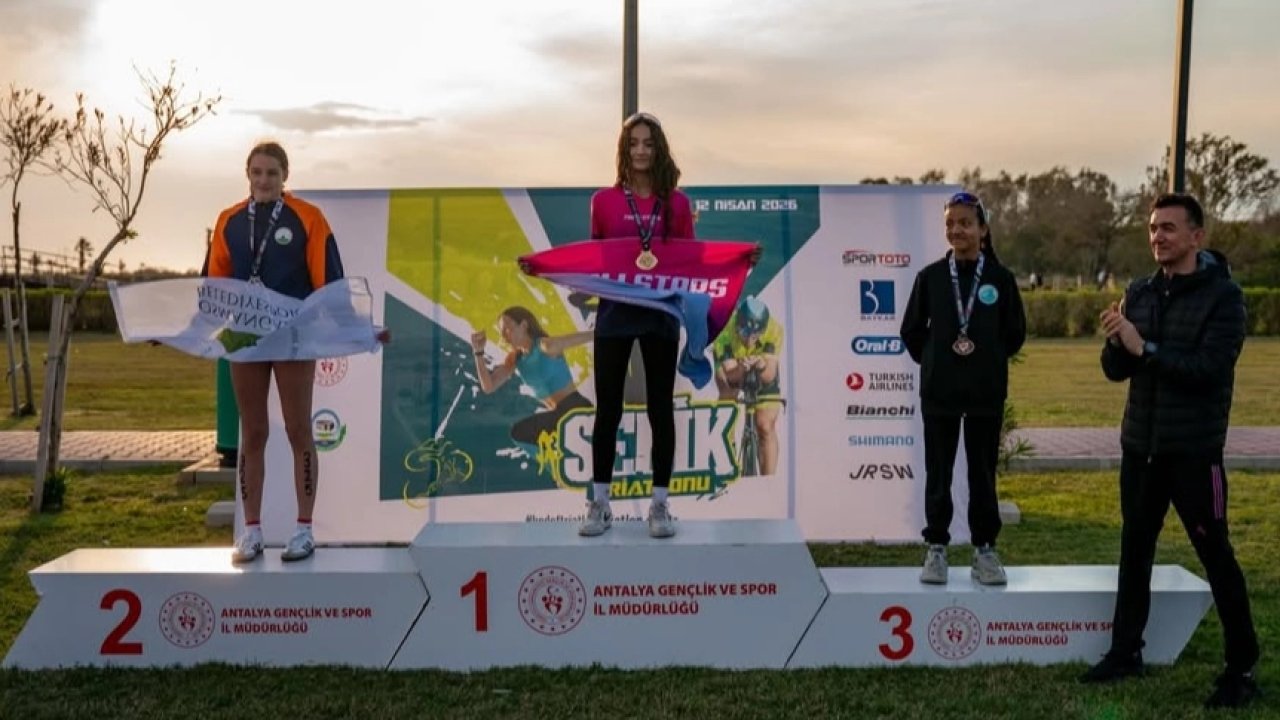 Triatlon Türkiye Şampiyonası’nda Bursa Osmangazi başarısı