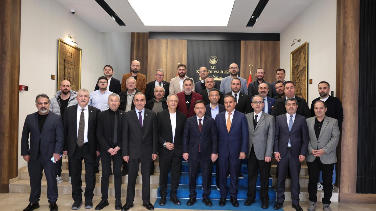 TSYD Heyeti Kayseri’nin Spor Vizyonunu Yerinde İnceledi