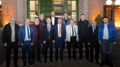 TSYD Kayseri’nin spor vizyonunu yerinde inceledi